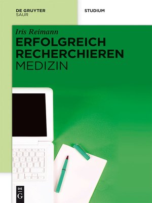 cover image of Erfolgreich recherchieren--Medizin